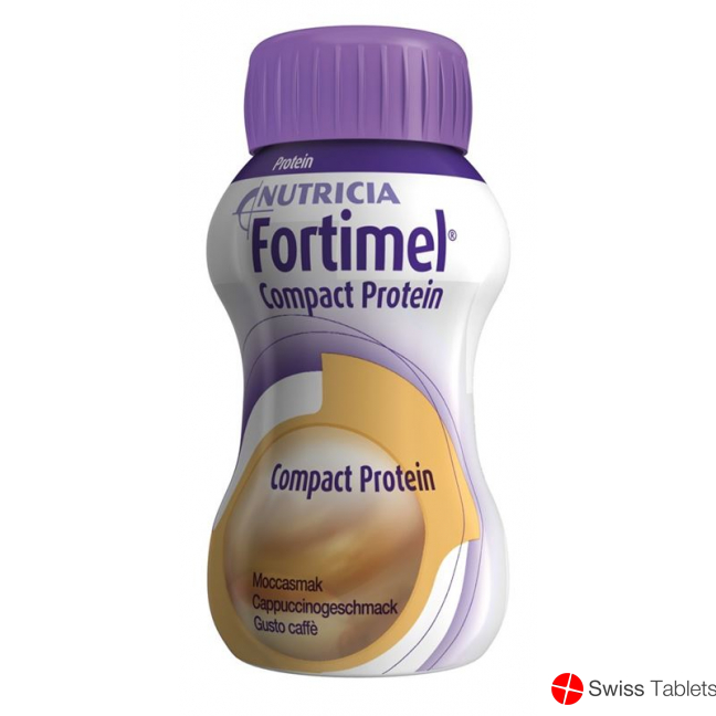 Fortimel Compact Protein Cappuccino 4x 125ml buy online