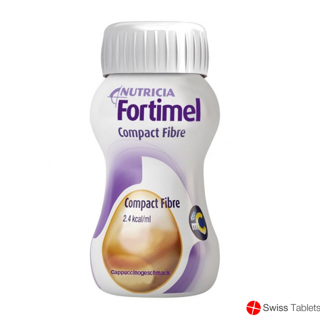 Fortimel Compact Fibre Cappuccino 4x 125ml buy online