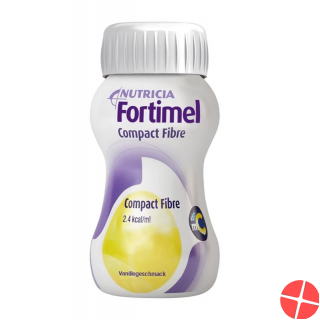 Fortimel Compact Fibre Vanille 4x 125ml