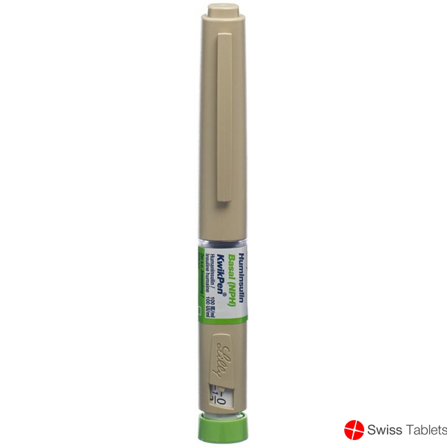 Huminsulin Basal Kwikpen Injektionssuspension 5 Fertigspritzen 3ml buy online