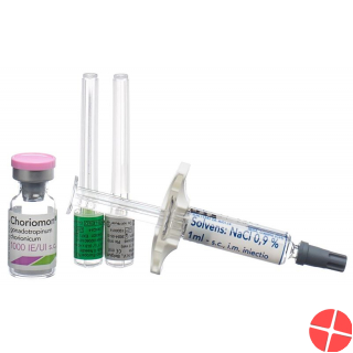 Choriomon 1000 Ie C Solv (spritze) Durchstechflasche 3 Stück