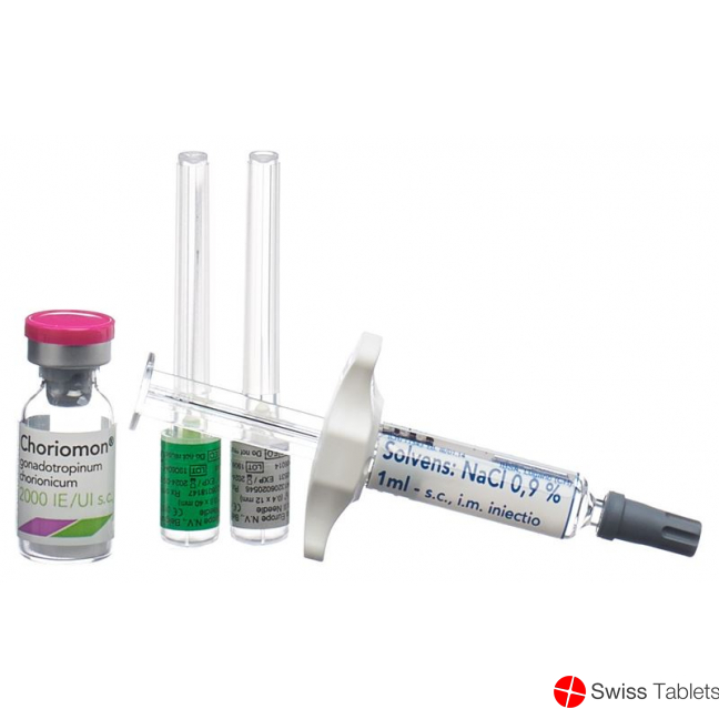 Choriomon 2000 Ie C Solv (spritze) Durchstechflasche 3 Stück buy online