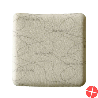 Biatain Ag Non-Adhesive Schaumverband 5x7cm 5 Stück