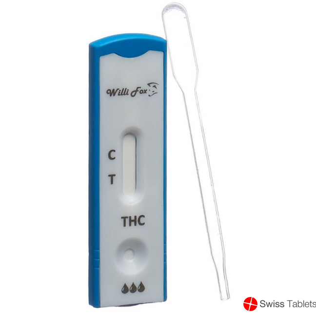 Willi Fox 3 single urine drug test kits