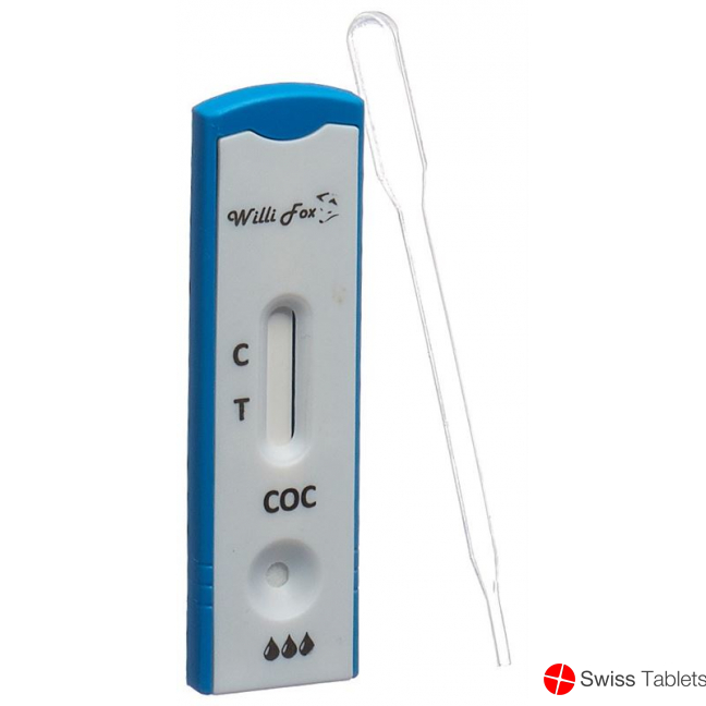Willi Fox drug test cocaine individual urine 3 pcs