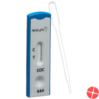 Willi Fox drug test cocaine individual urine 5 pcs