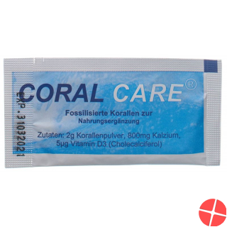 Coralcare Coralcalcium Karibik + Vitamin D3 Beutel 30 Stück