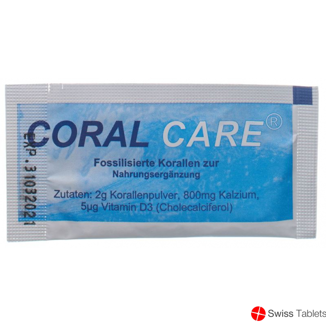 Coralcare Coralcalcium Karibik + Vitamin D3 Beutel 30 Stück buy online