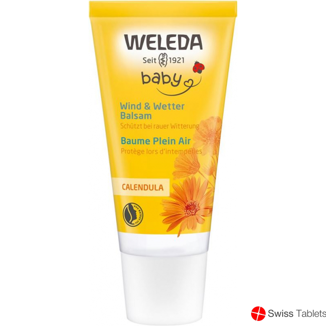 Weleda Baby Calendula Wind- und Wetterbalsam 30ml buy online