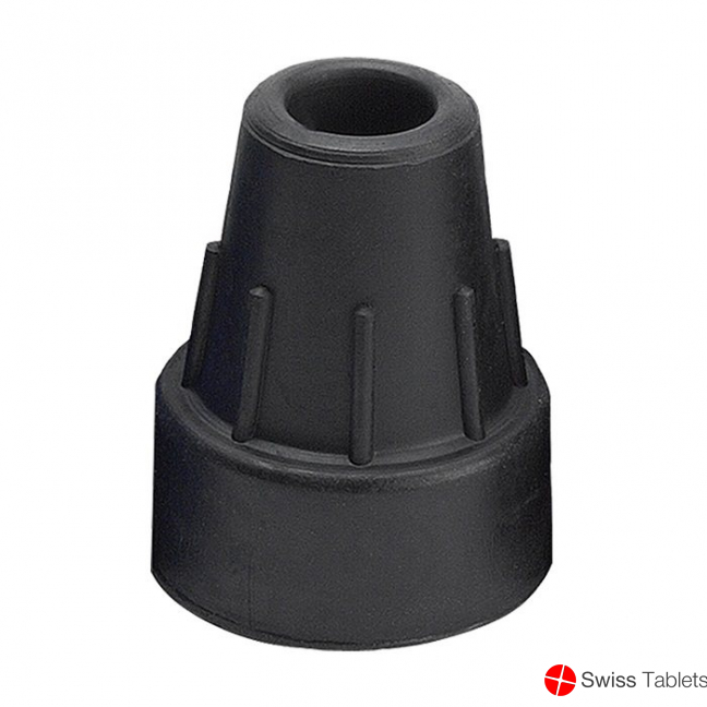 Sahag crutch caps 16mm black 1 pair buy online