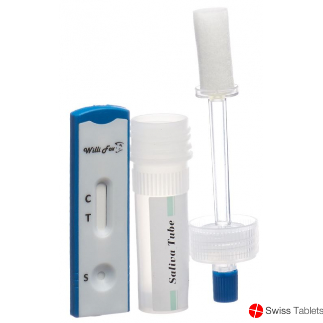 Willi Fox cocaine drug test saliva 10 pcs
