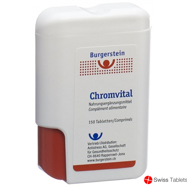 Burgerstein Chromvital 150 tablets buy online