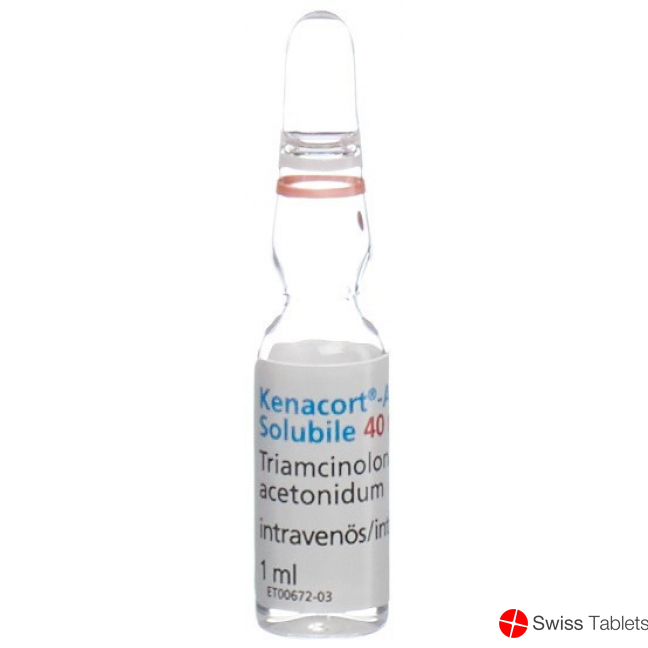 A Kenacort Solubile Inj Lös 40 mg / 1ml Amp 5 pcs