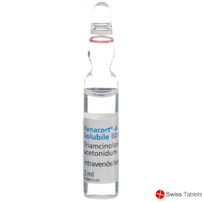 A Kenacort Solubile Inj Lös 80 mg / 2ml amp 5 pcs