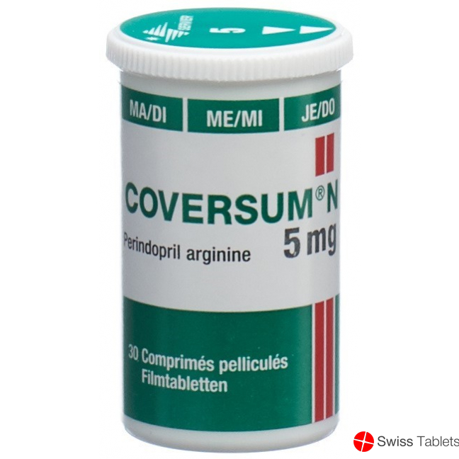 Coversum N Filmtabl 5 mg Fl 90 pcs