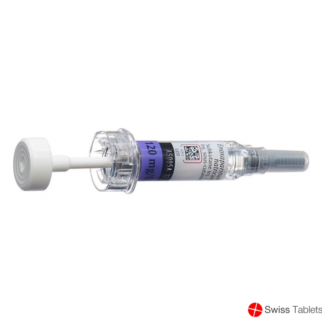 Clexane Injektionslösung 120mg/0.8ml 2 Fertigspritzen 0.8ml buy online