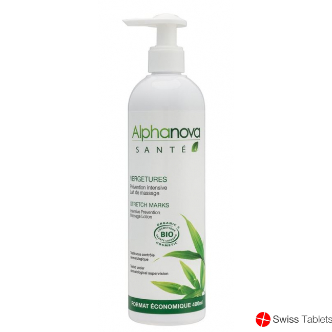 Alpha Nova SANTÉ prévention vergetures Bio 400 ml