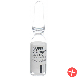 Isuprel Inf Konz 0.2 mg / ml 5 ml Amp 1