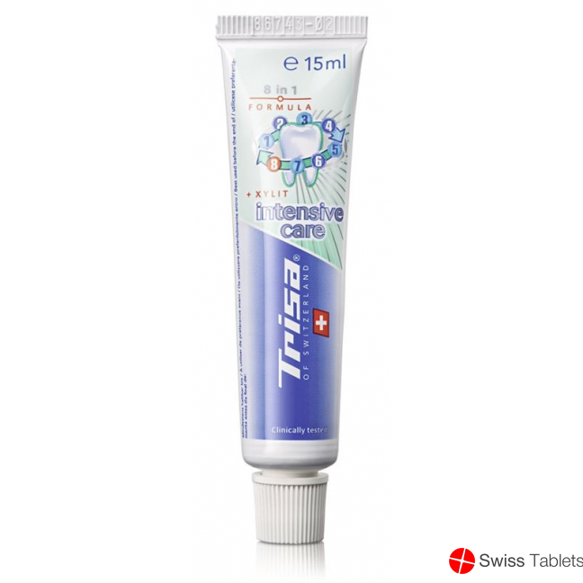 Trisa 15 ml toothpaste complete care gel