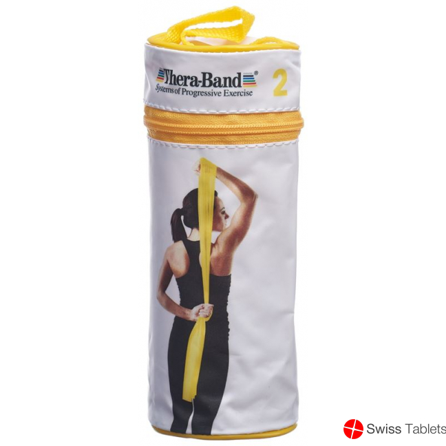Theraband 2.5mx12.7cm yellow light