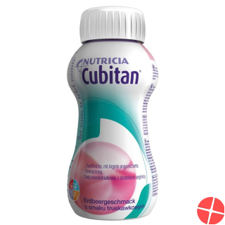 Cubitan liquid food strawberry 4 x 200 ml