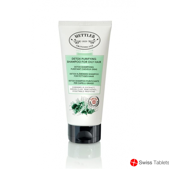 Mettler Detox clarifying shampoo for greasy hair 200 ml