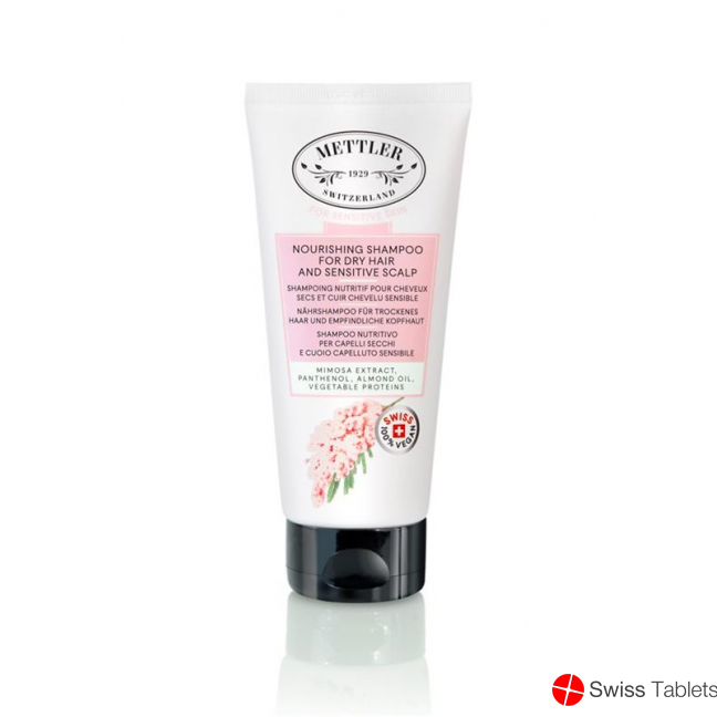 Mettler 200 ml shampoo for dry hair and sensitive scalp