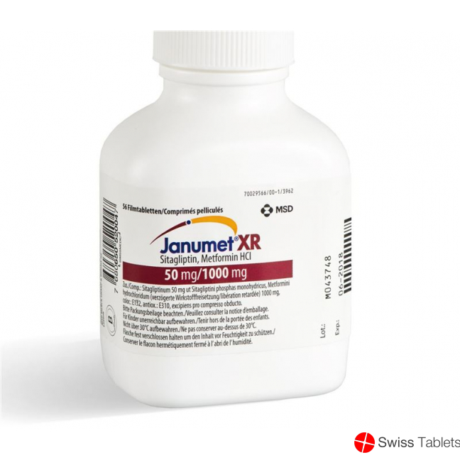 Janumet XR Ret Filmtabl 50/1000 mg Fl 56 pcs 3