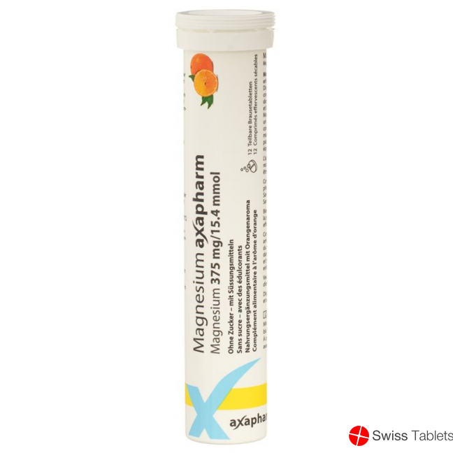 Magnesium Axapharm Brausetabl 375 mg 24 pcs