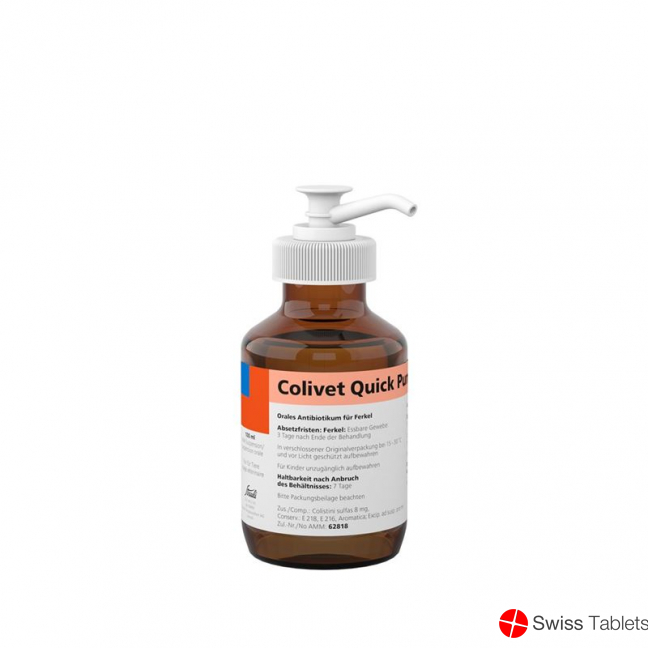Colivet Quick Pump Suspension Ad Us Vet. 100ml buy online Colivet Quick Pump Suspension Ad Us Vet. 100ml buy online