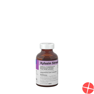 Xylazin Streuli Injektionslösung 20mg/ml Ad Us Vet. 20ml