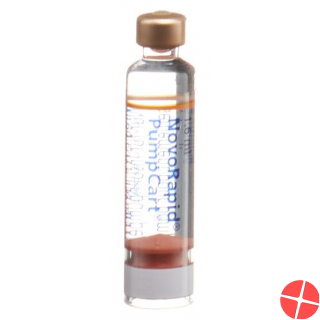 Insulin NovoRapid PumpCart Inj Lös 100 U / ml 5 1.6 ml Amp