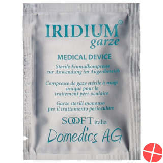IRIDIUM Garze Einmalkompressen sterile 20 pcs