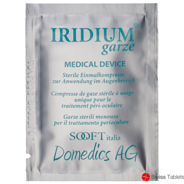 IRIDIUM Garze Einmalkompressen sterile 20 pcs