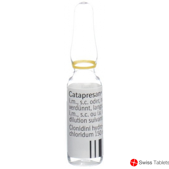 Catapresan Injektionslösung 150mcg/ml 5 Ampullen 1ml buy online