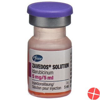 Zavedos Solution Injektionslösung 5mg/5ml Cytosafe