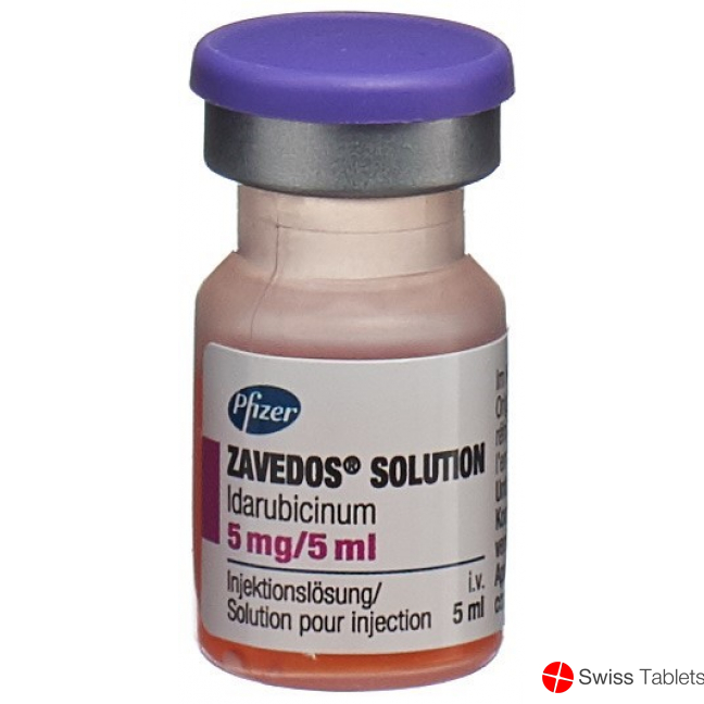 Zavedos Solution Injektionslösung 5mg/5ml Cytosafe buy online