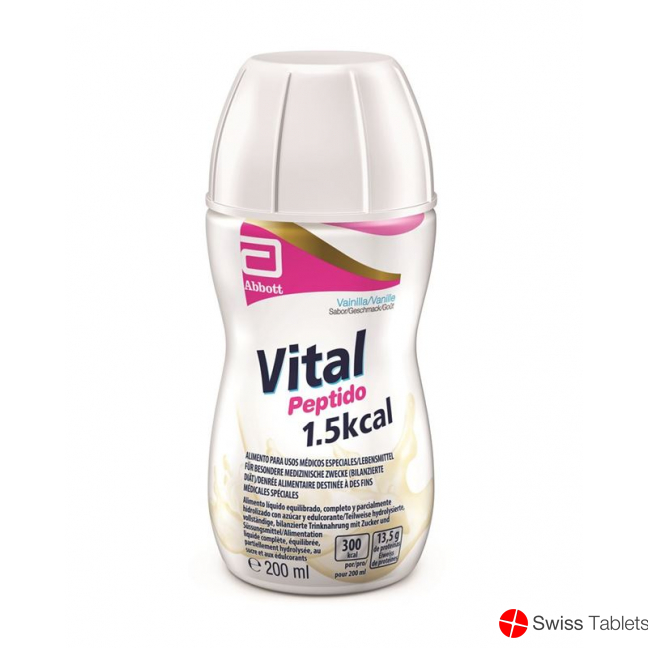 Vital Peptido Liquid Vanille 30 Flasche 200ml buy online