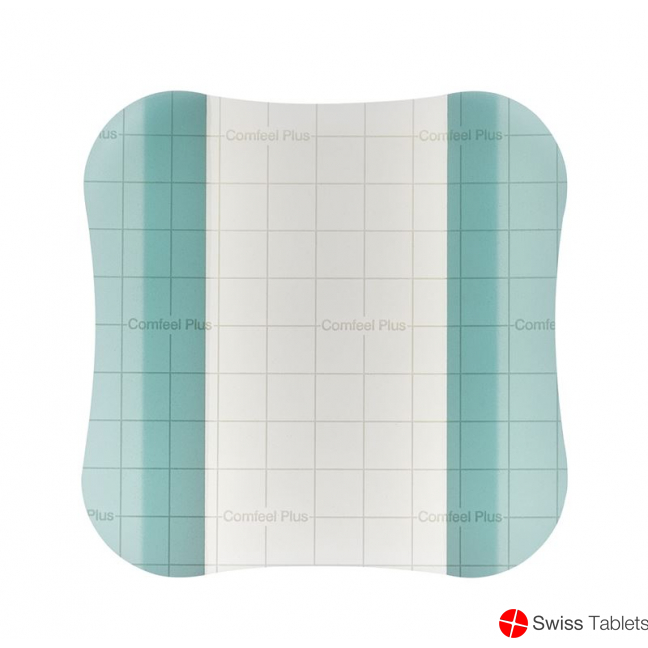 Comfeel Plus Hydrokol Verband 5x7cm Trans 10 Stück buy online
