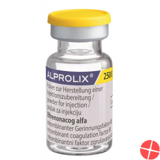Alprolix Trockensubstanz 250 Ie Cum Solv Durchstechflasche