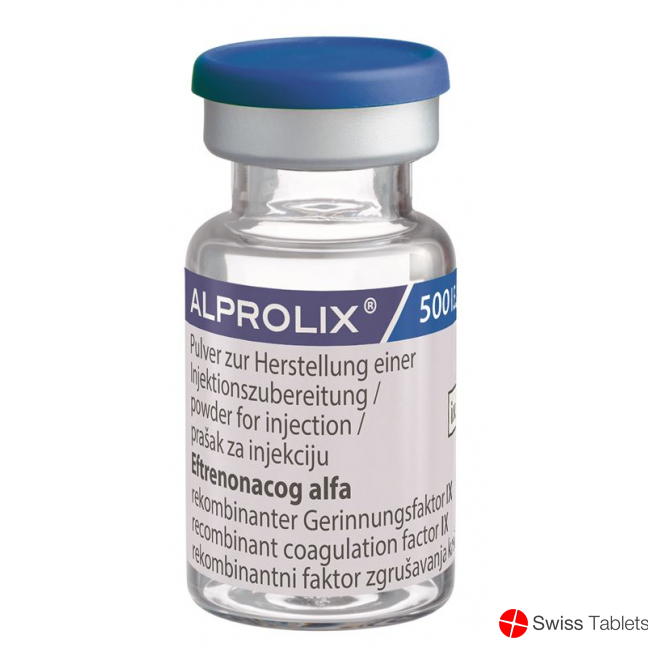 Alprolix Trockensubstanz 500 Ie Cum Solv Durchstechflasche buy online