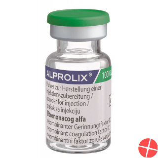 Alprolix Trockensubstanz 1000 Ie Cum Solv Durchstechflasche