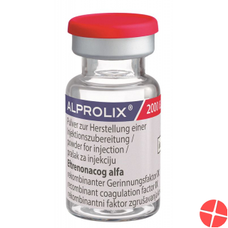 Alprolix Trockensubstanz 2000 Ie Cum Solv Durchstechflasche