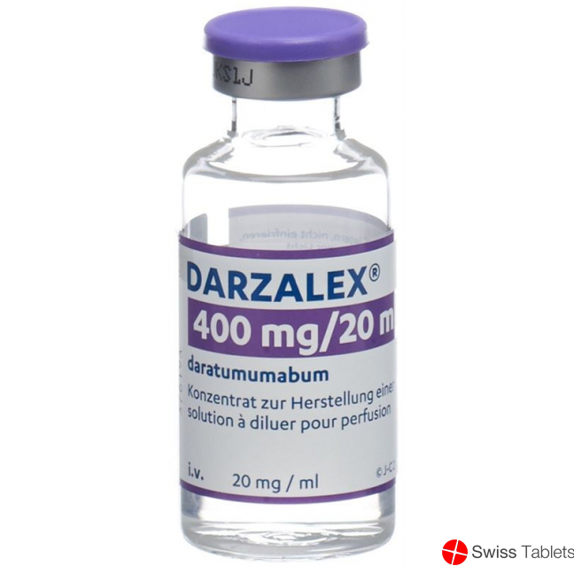 Darzalex Infusionskonzentrat 400mg/20ml Durchstechflasche 20ml buy online