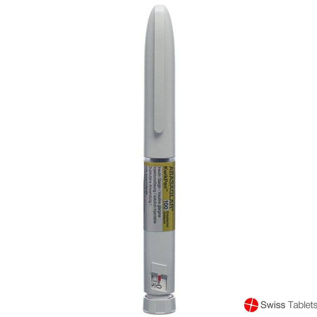 Abasaglar Inj Lös 100 U / ml KwikPen (U80) 5 Fertspr 3 ml