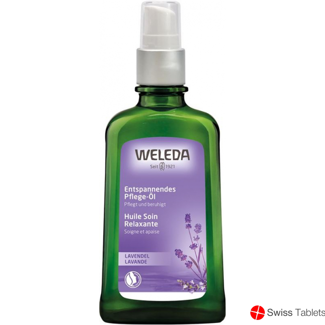 Weleda Lavender Relaxation Oil Glass Bottle 100ml buy online
