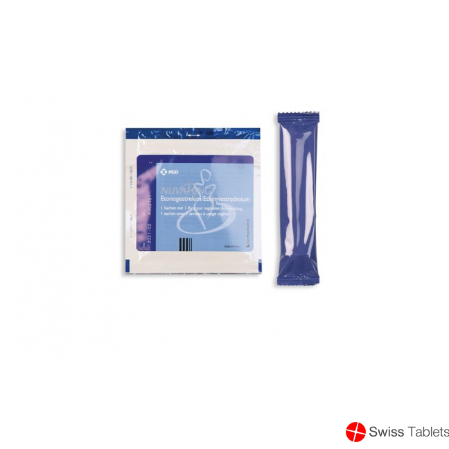 Nuvaring Vaginalring mit Applikator Beutel 3 Stück buy online
