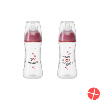 Bibi Flasche Natural Happiness 260ml 2+ Mama