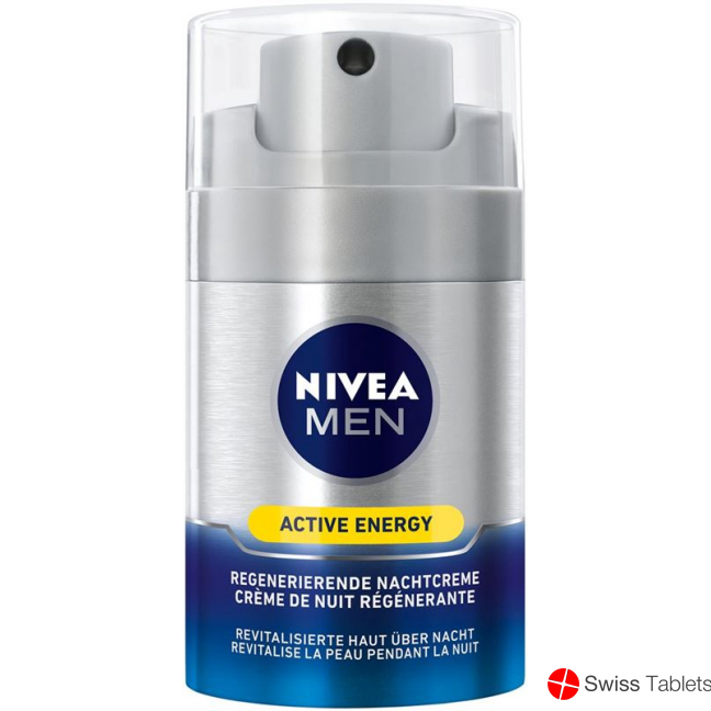Nivea Men Face Active Energy Regener Nachtcreme 50ml buy online