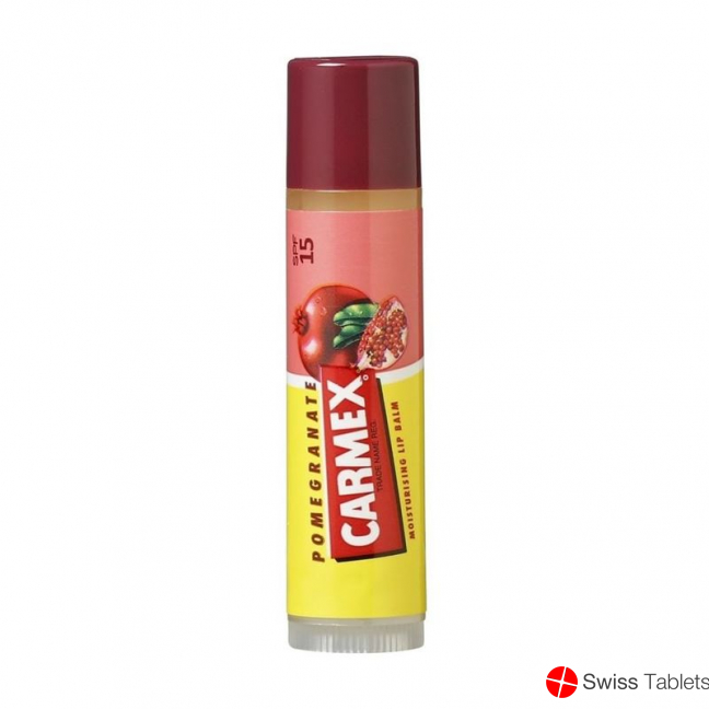 Carmex Lippenbalsam Prem Pomegr SPF 15 Stick 4.25g buy online
